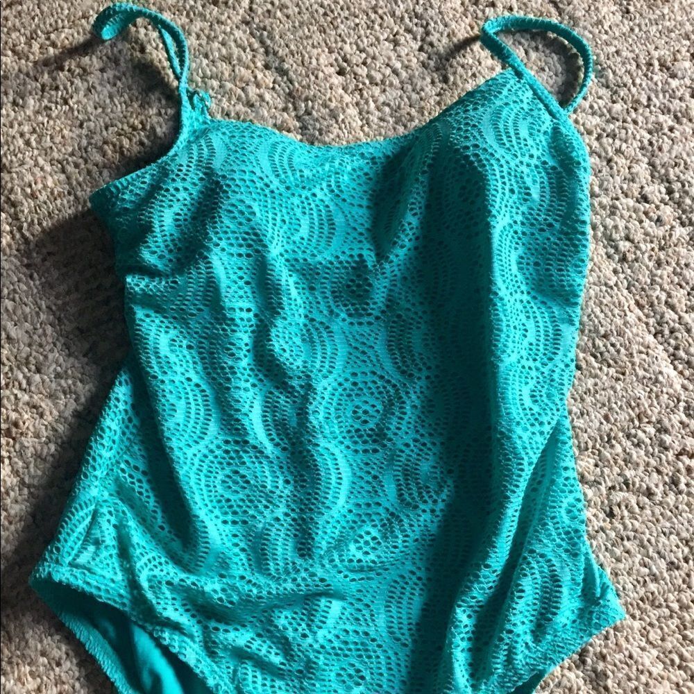 Beautiful swimsuit in aqua by Catalina
